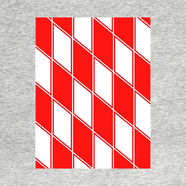 Chelsea Red and White Chequered 1990 Retro Away by Culture-Factory